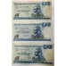 ZAMBIA 1980 . TWO 2 and TWENTY 20 DOLLARS BANKNOTES